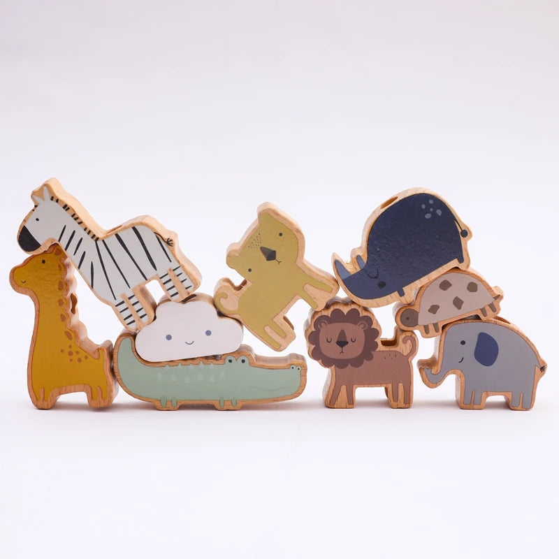 Wooden Seesaw Toys Blocks