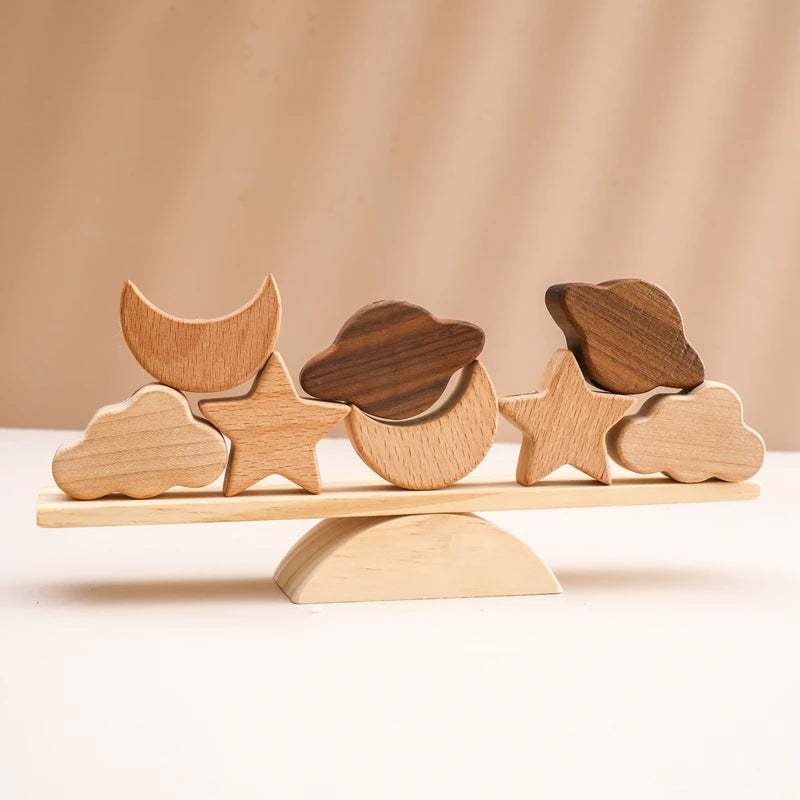 Wooden Seesaw Toys Blocks
