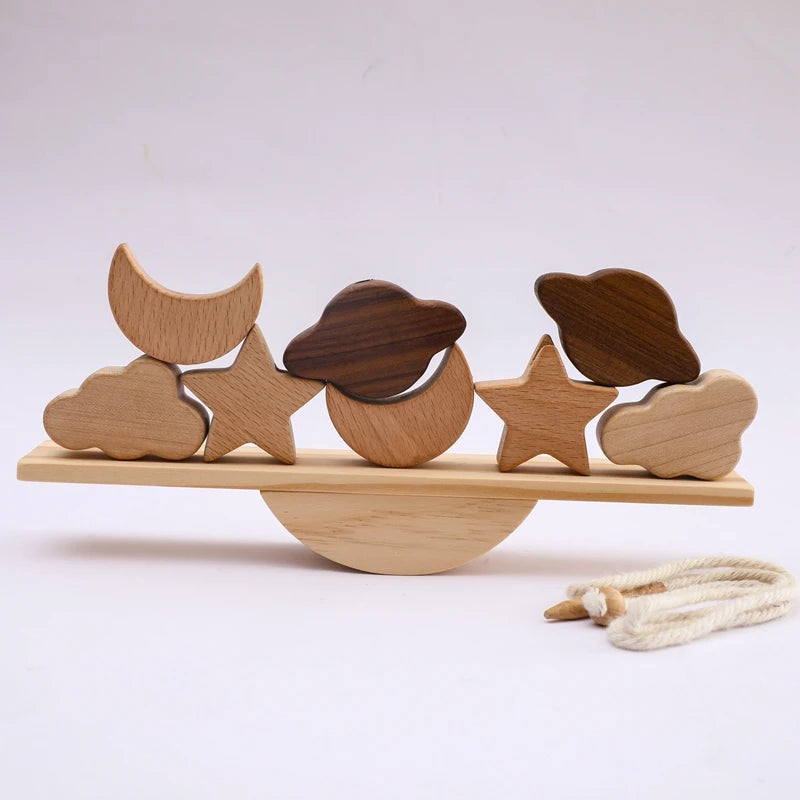 Wooden Seesaw Toys Blocks