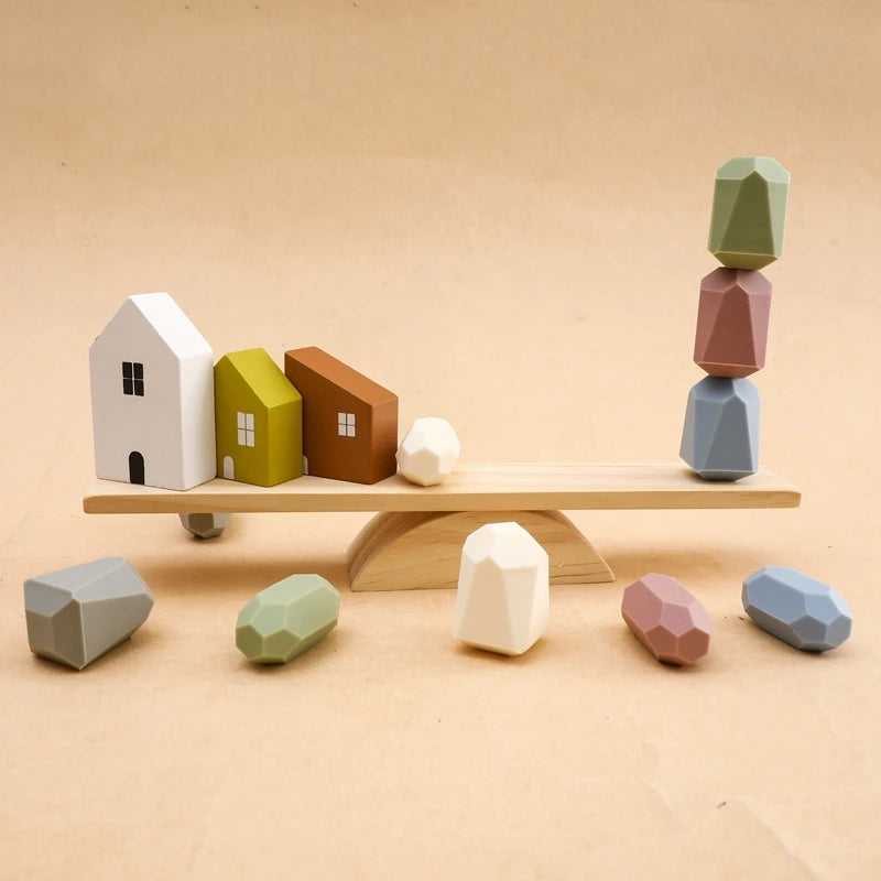 Wooden Seesaw Toys Blocks