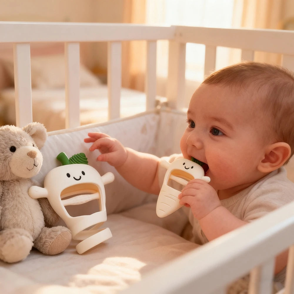 Soft Teething Mitten
