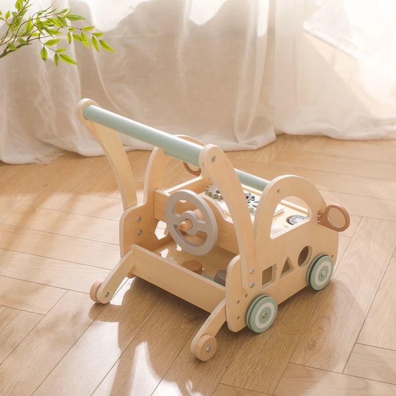 Wooden Baby Learning Walker