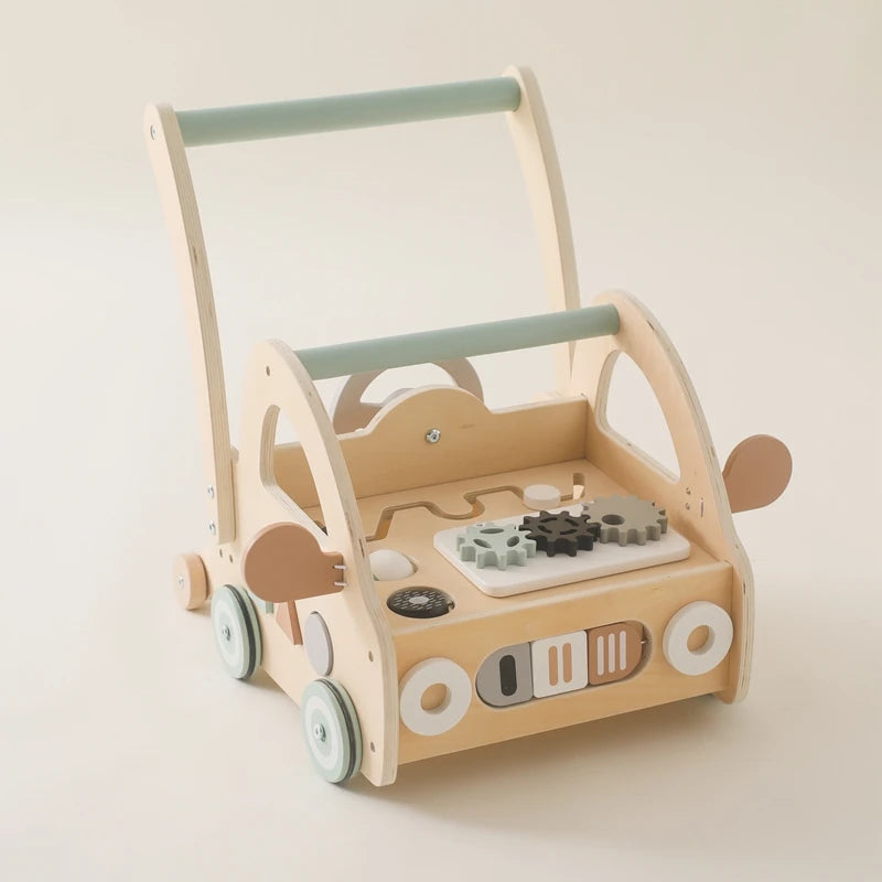 Wooden Baby Learning Walker