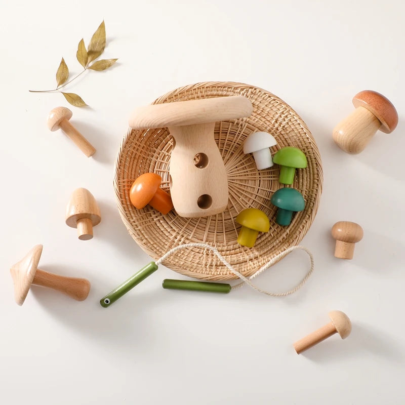 Mushroom Sewing Toy