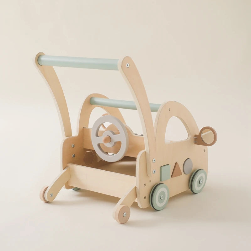 Wooden Baby Learning Walker